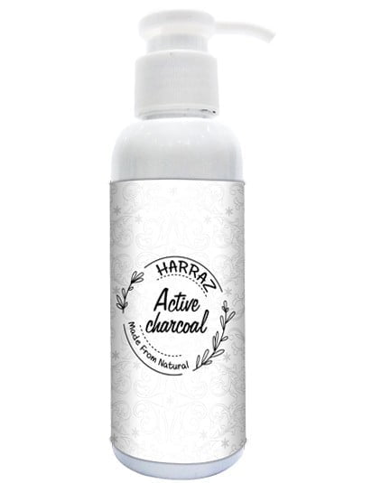 Active charcoal face wash