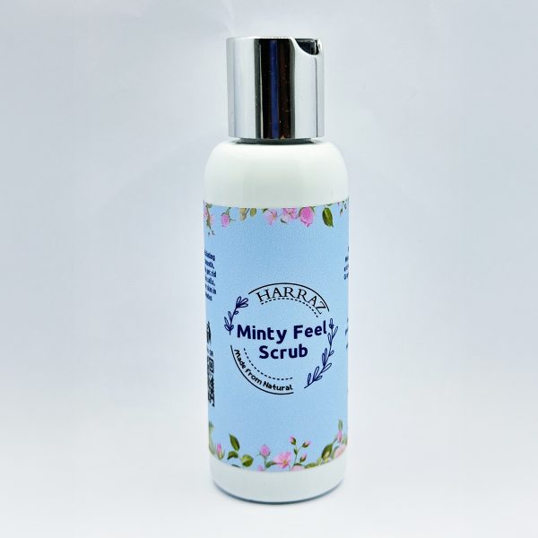Minty feel scrub